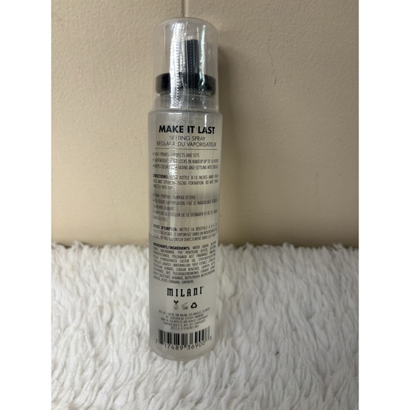 Milani Make It Last Setting Spray Travel Size‎ 6 Fl Oz New Sealed - Picture 2 of 2